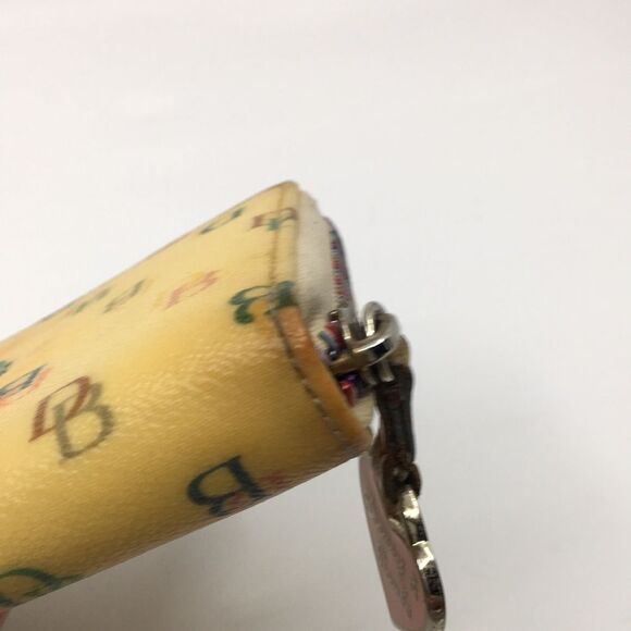 Vintage Dooney & Bourke Y2K rainbow zipper coated canvas  accordion wallet - Picture 11 of 16